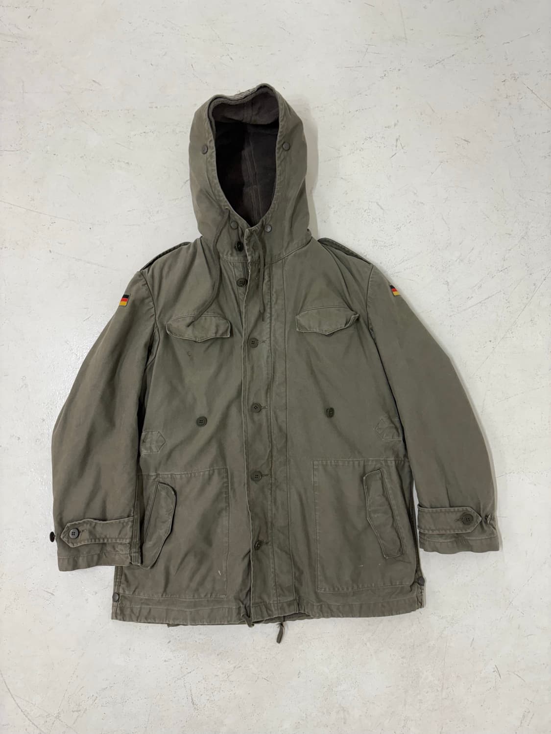 70's German Army Molskin Snorkle Filed P 상품이미지1