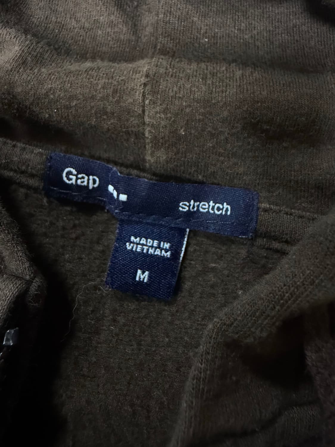 갭 브라운 후드집업 m 상품이미지3