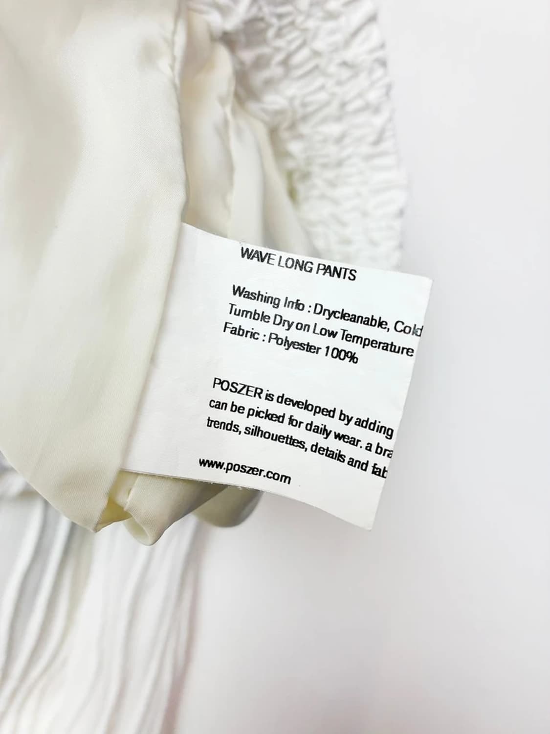 포저 POSZER 웨이브 플리츠 팬츠 PN5030 상품이미지6
