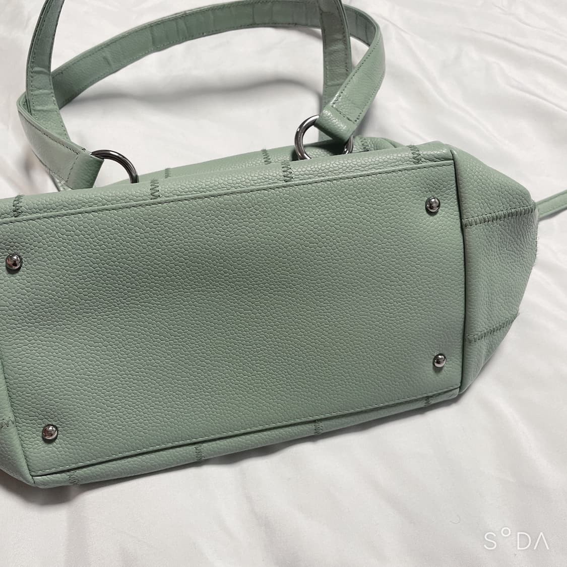 샤넬 캐비어 정방 초콜렛 퀄팅 스티치 보스턴 숄더백 상품이미지2