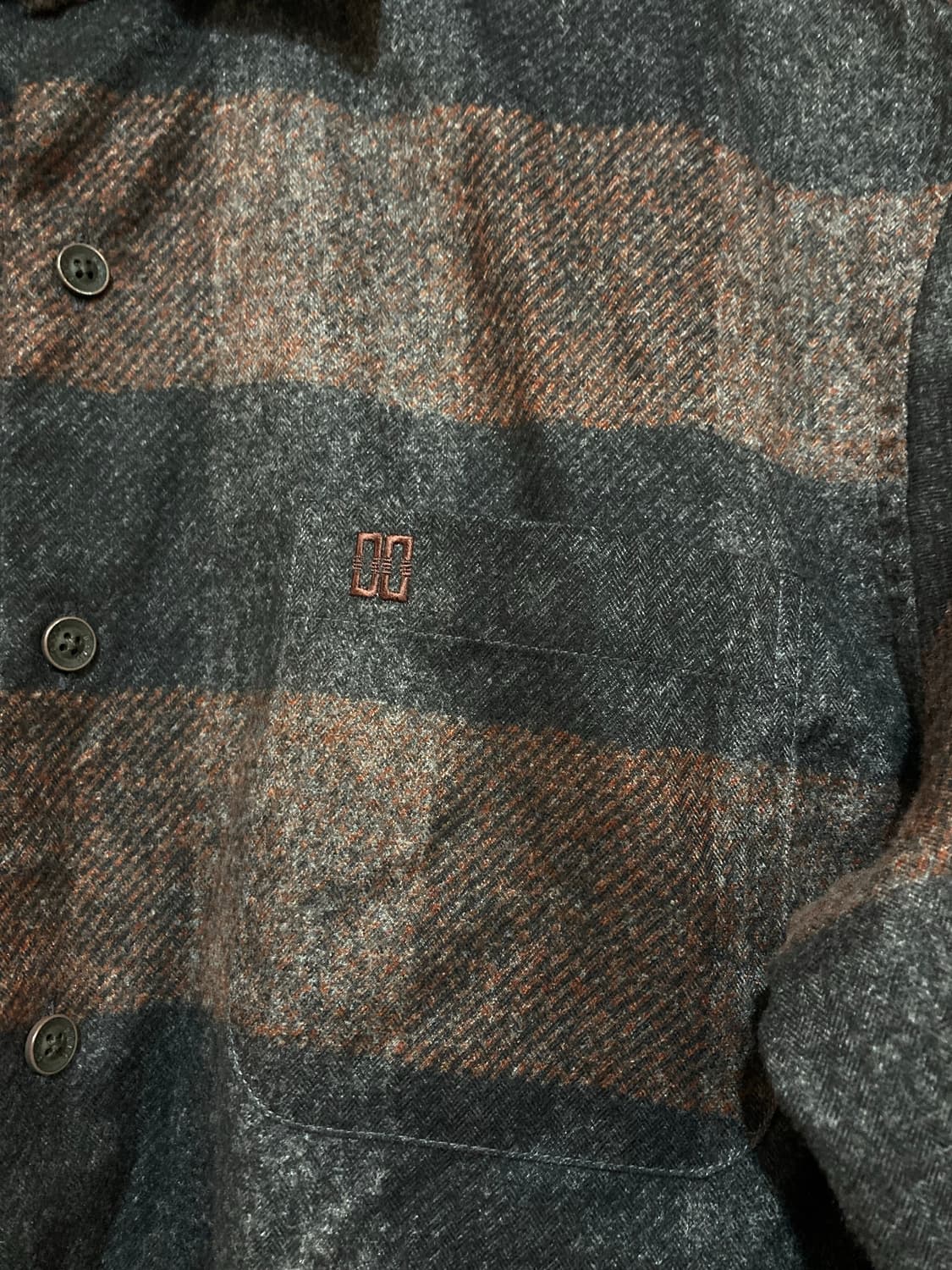 ⚜️DAKS(닥스) 플란넬 체크 셔츠 상품이미지3