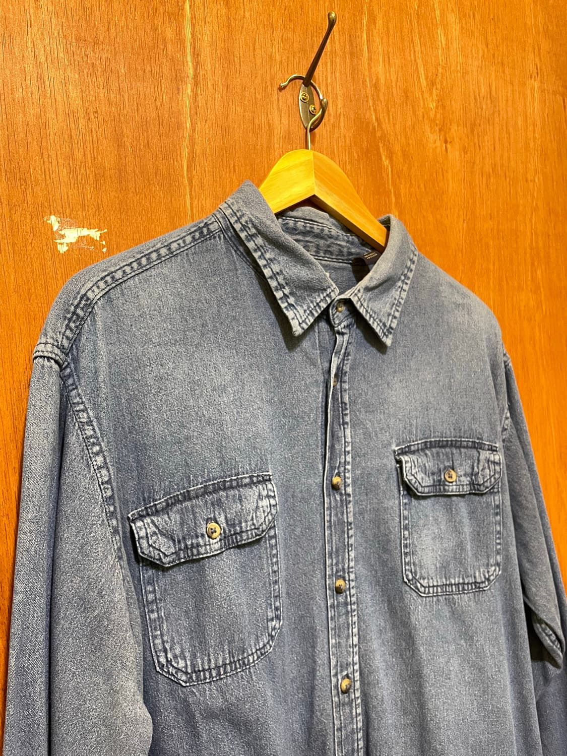 (XL) Wrangler 랭글러 코튼 데님 셔츠 상품이미지2