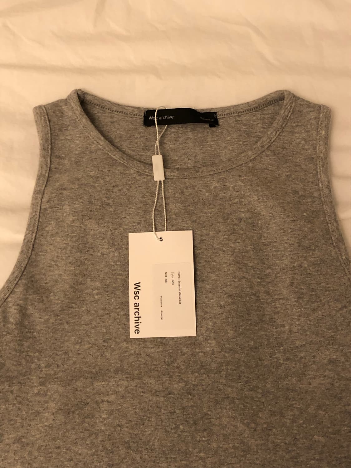 [새상품] wsc아카이브 슬리브리스 상품이미지2