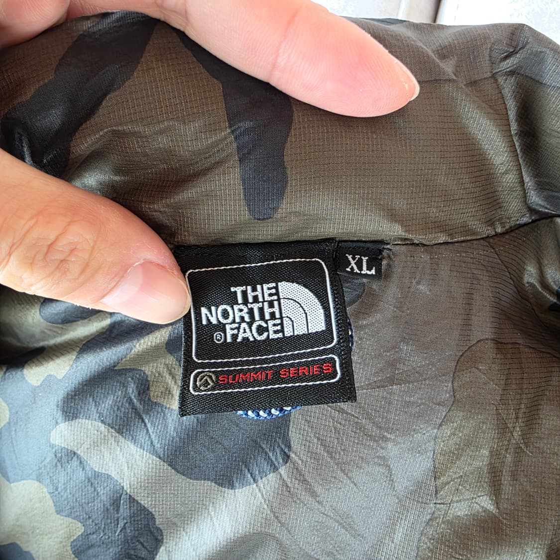 일본판 카모 노스페이스 아콘카구아 패딩조끼 XL(105) 상품이미지4