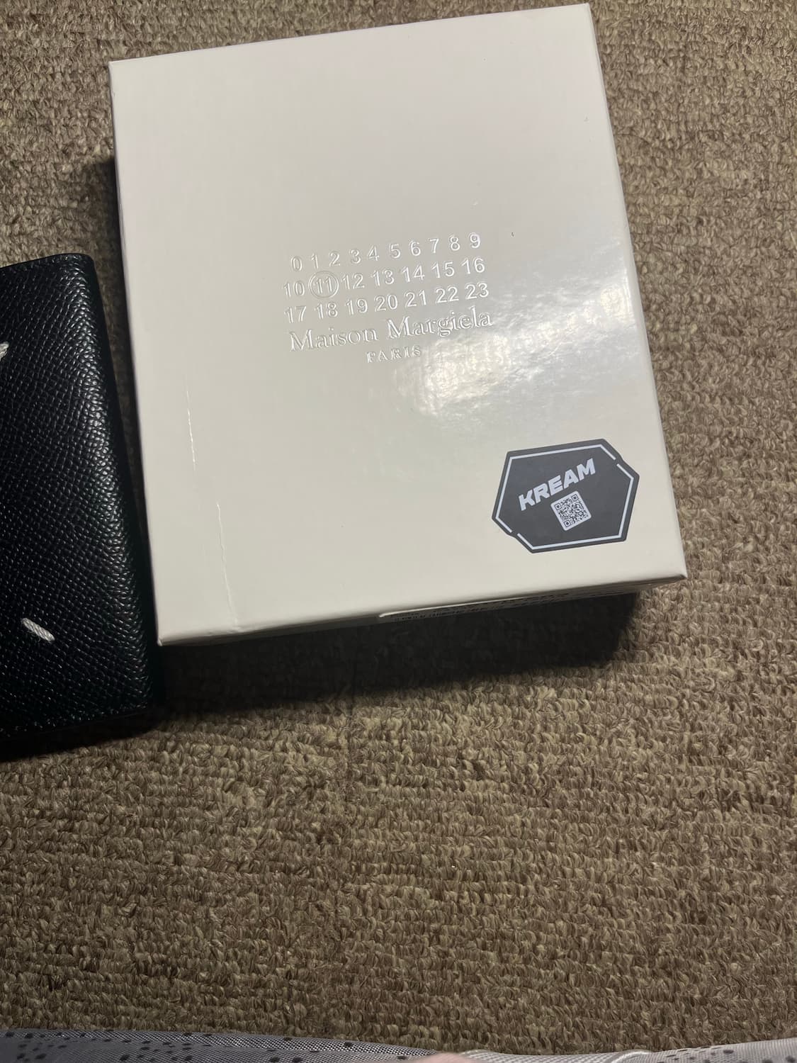 메종 마르지엘라 오거나이저 래더 바이폴드 지갑 크림에 상품이미지4