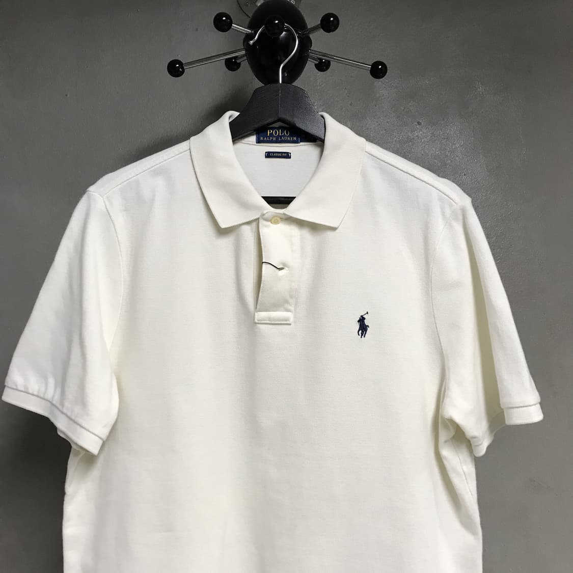 폴로 랄프로렌 PK 반팔 카라티 아이보리 M 상품이미지2