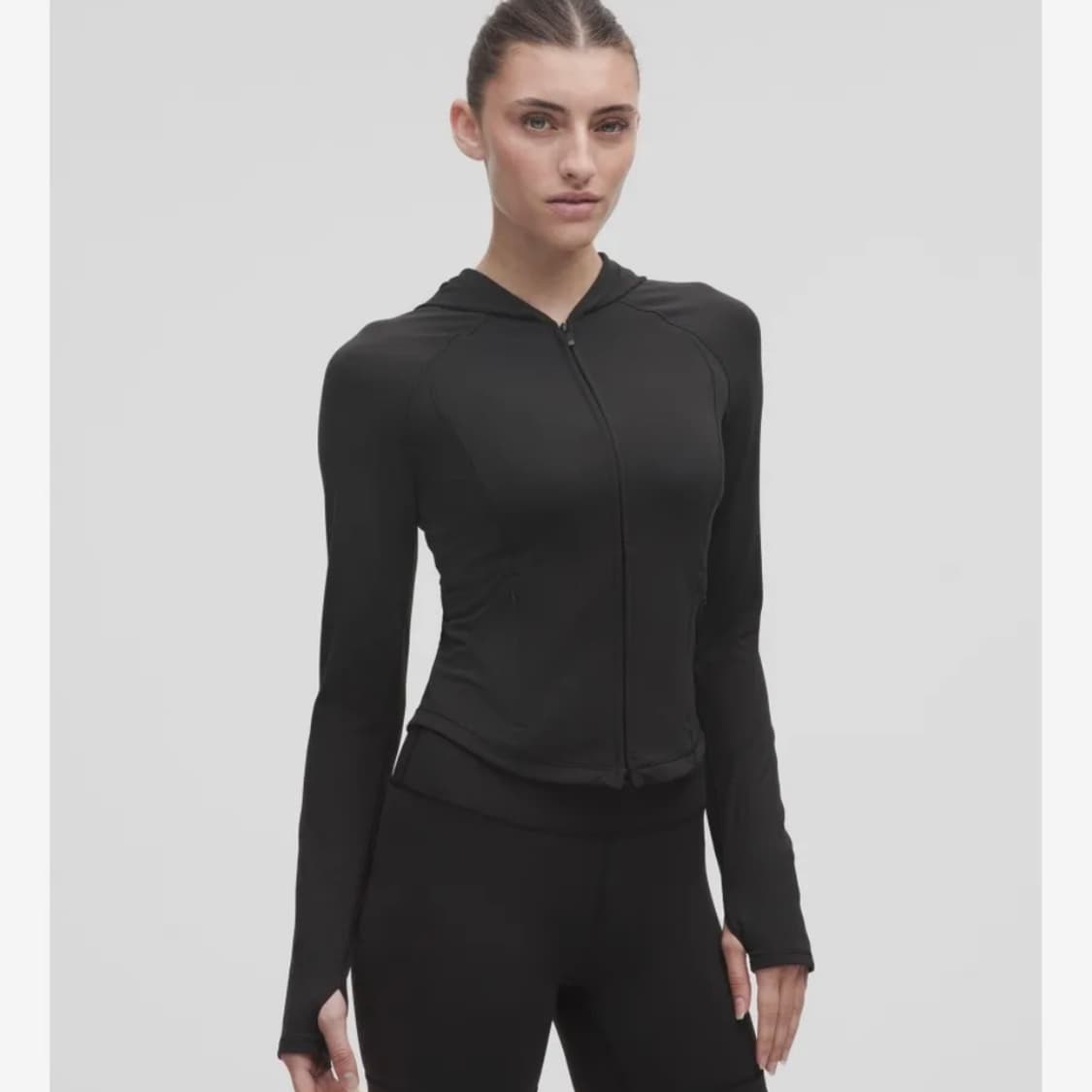 룰루레몬 원더 트레인 풀집 재킷 BLK 상품이미지1