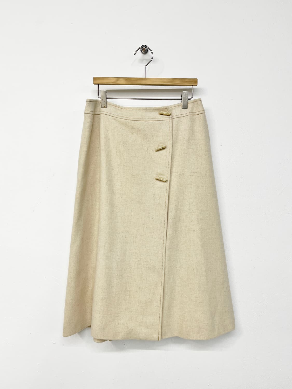 90's ALEXON made in great britain 랩 스커트 상품이미지5