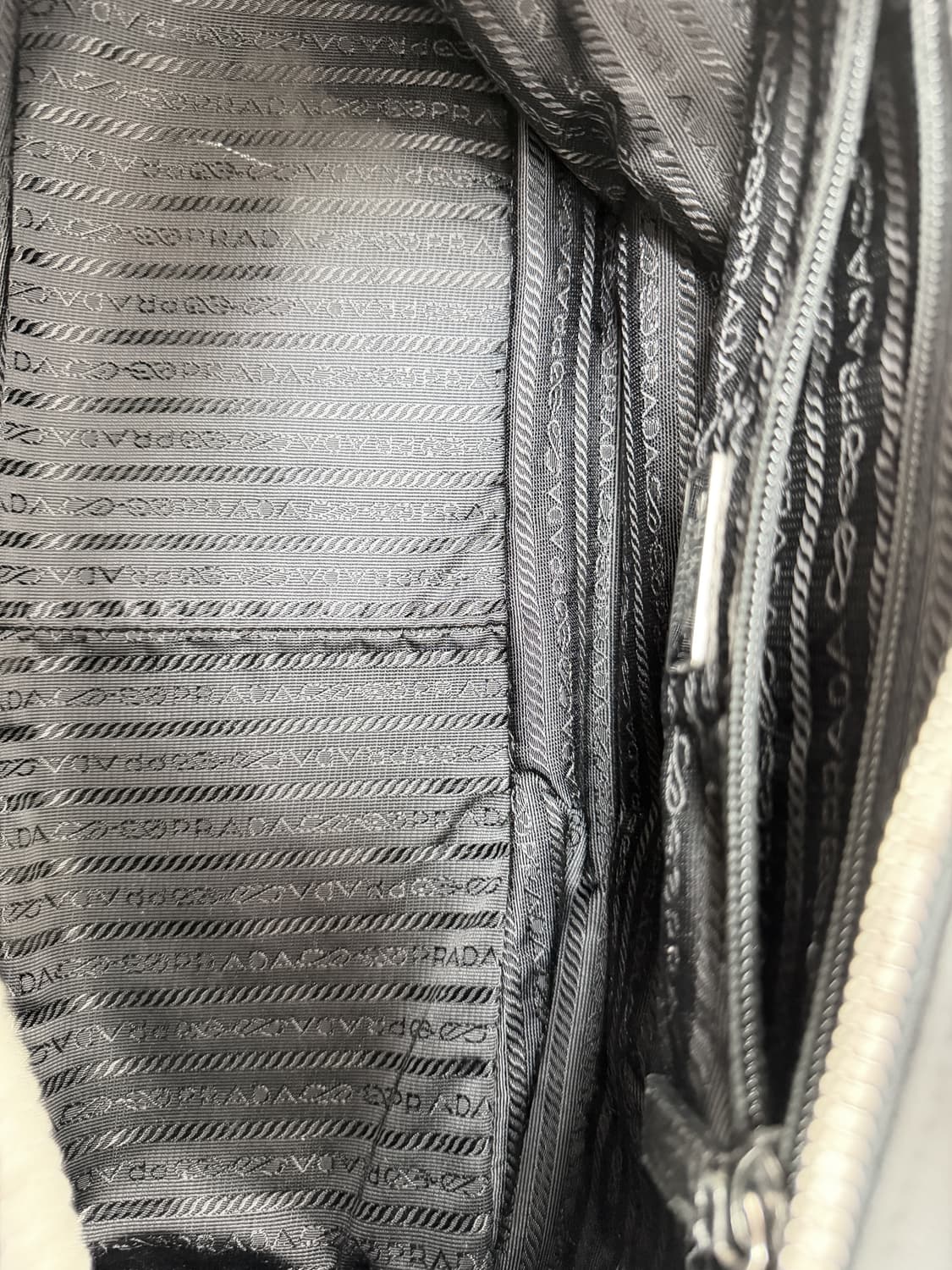 00's 프라다 레더 볼링백 상품이미지9