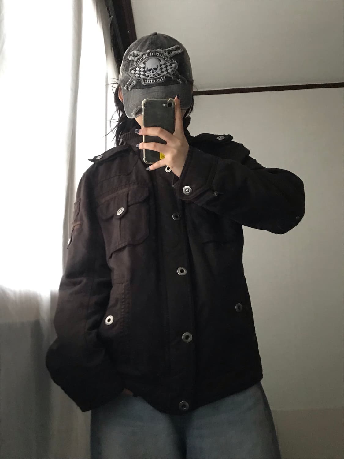 빈티지 브라운 포켓디테일 자켓 상품이미지6