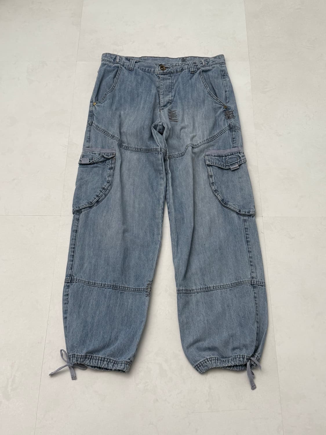 라이트 데님 카고 팬츠 상품이미지6