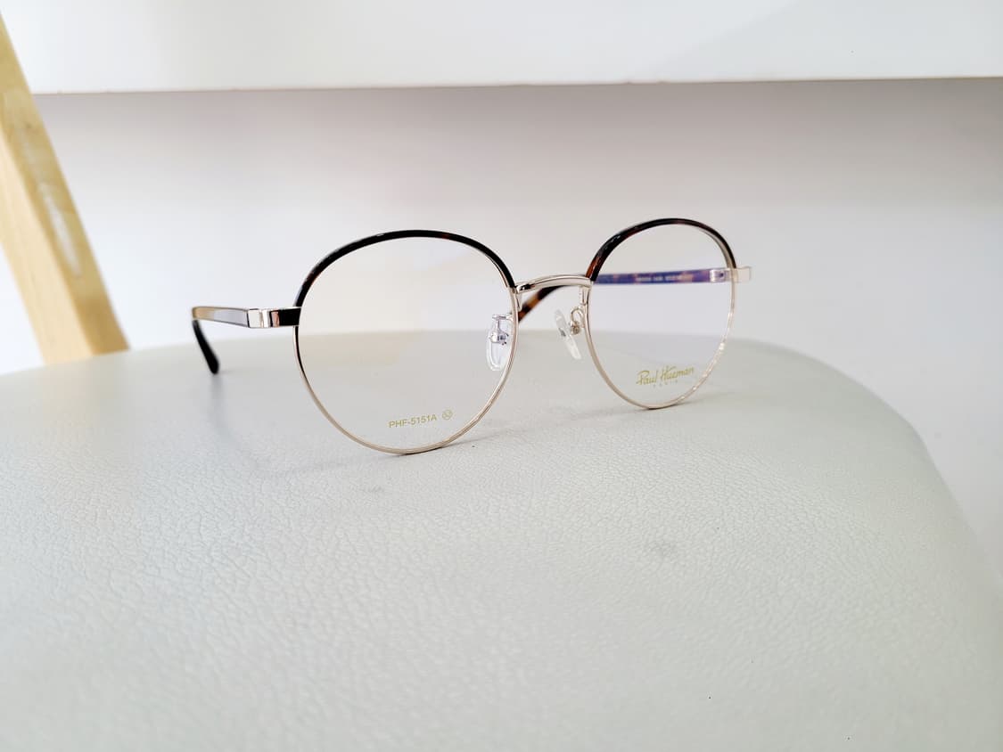 폴휴먼 PHF-5151A 둥근 호피골드안경테 상품이미지3