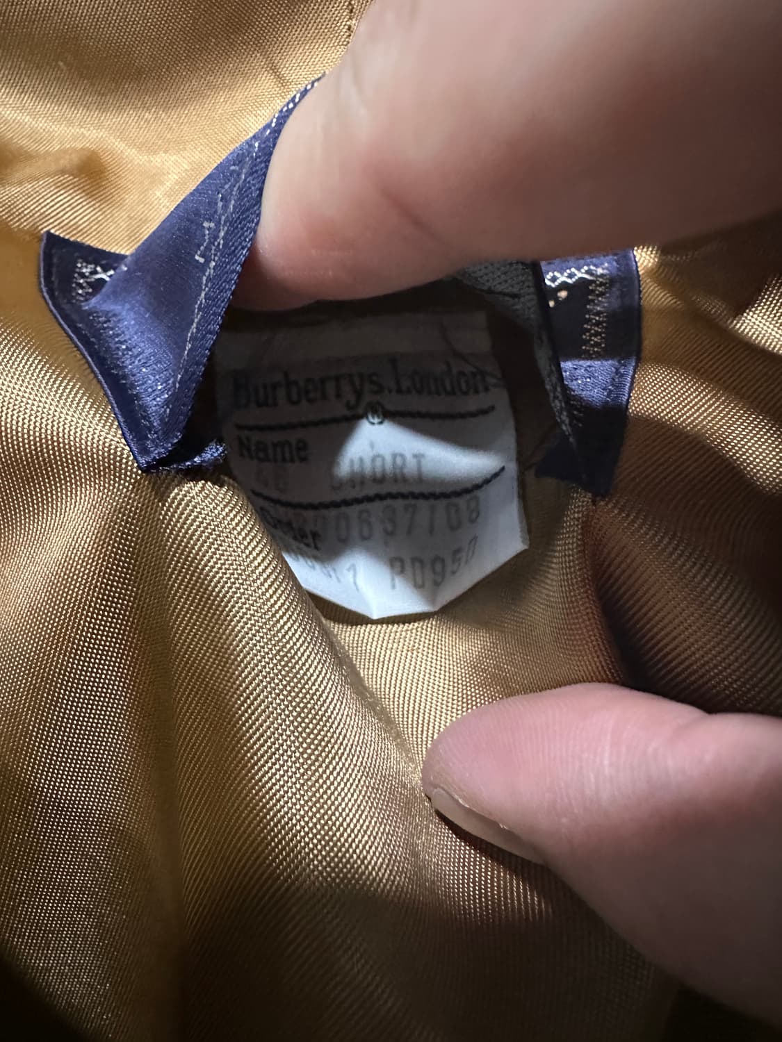 버버리 남성 트렌치코트 내피포함100-105 상품이미지5