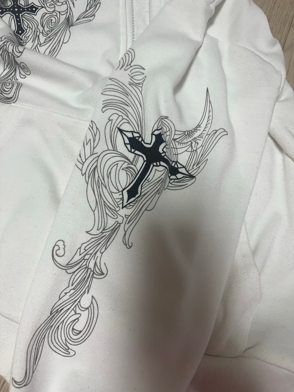 오리엔탈 빈티지 락시크 펑크 후드집업 상품이미지2