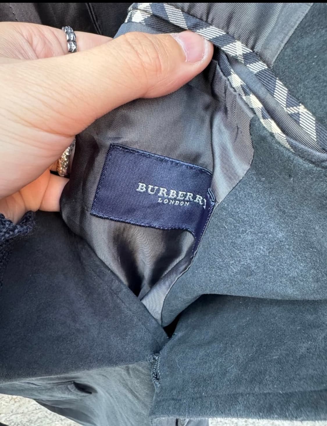 버버리 스웨이드 자켓 상품이미지3