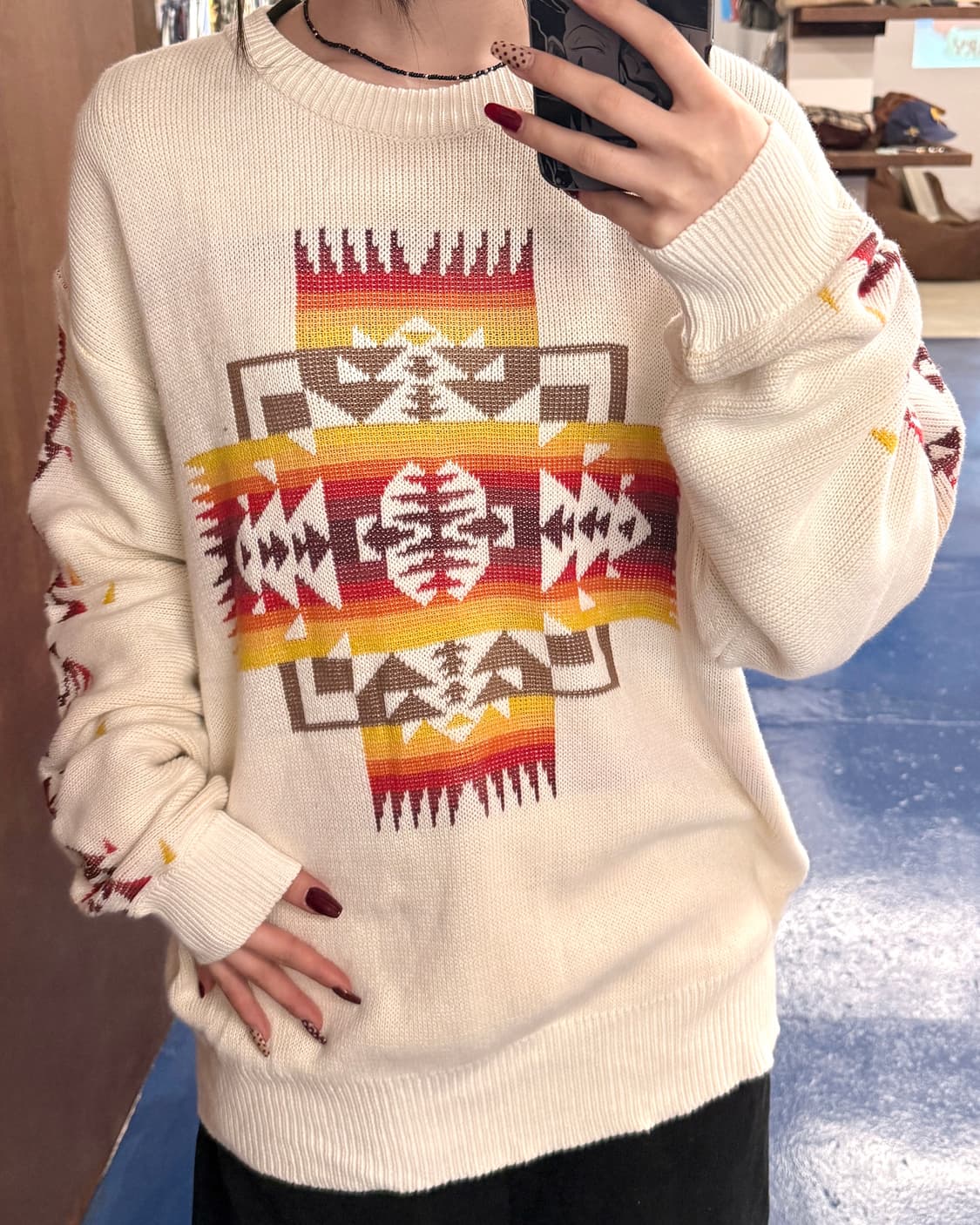 PoP 나바호 Jvtg 니트 상품이미지1