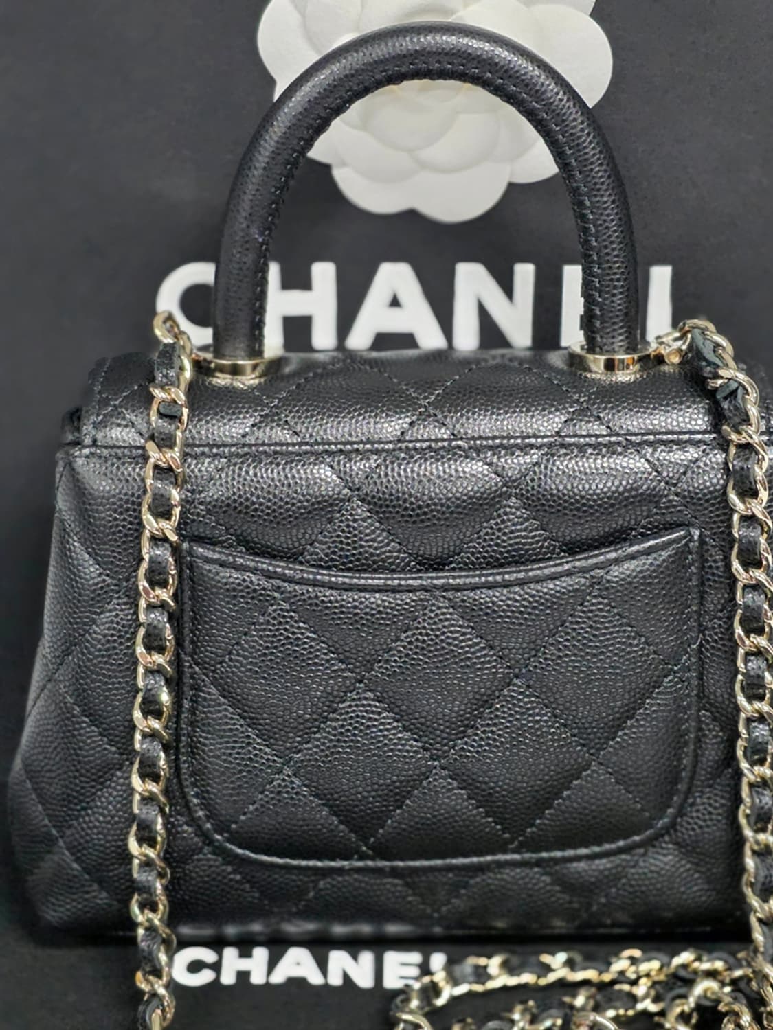 샤넬 코코 탑핸들백 미니 AP4244 상품이미지6
