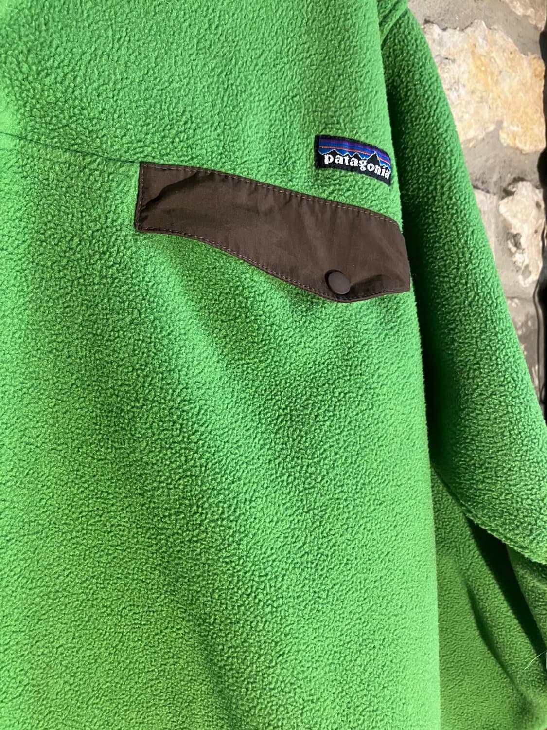 파타고니아 신칠라 스냅-T 그린 상품이미지2