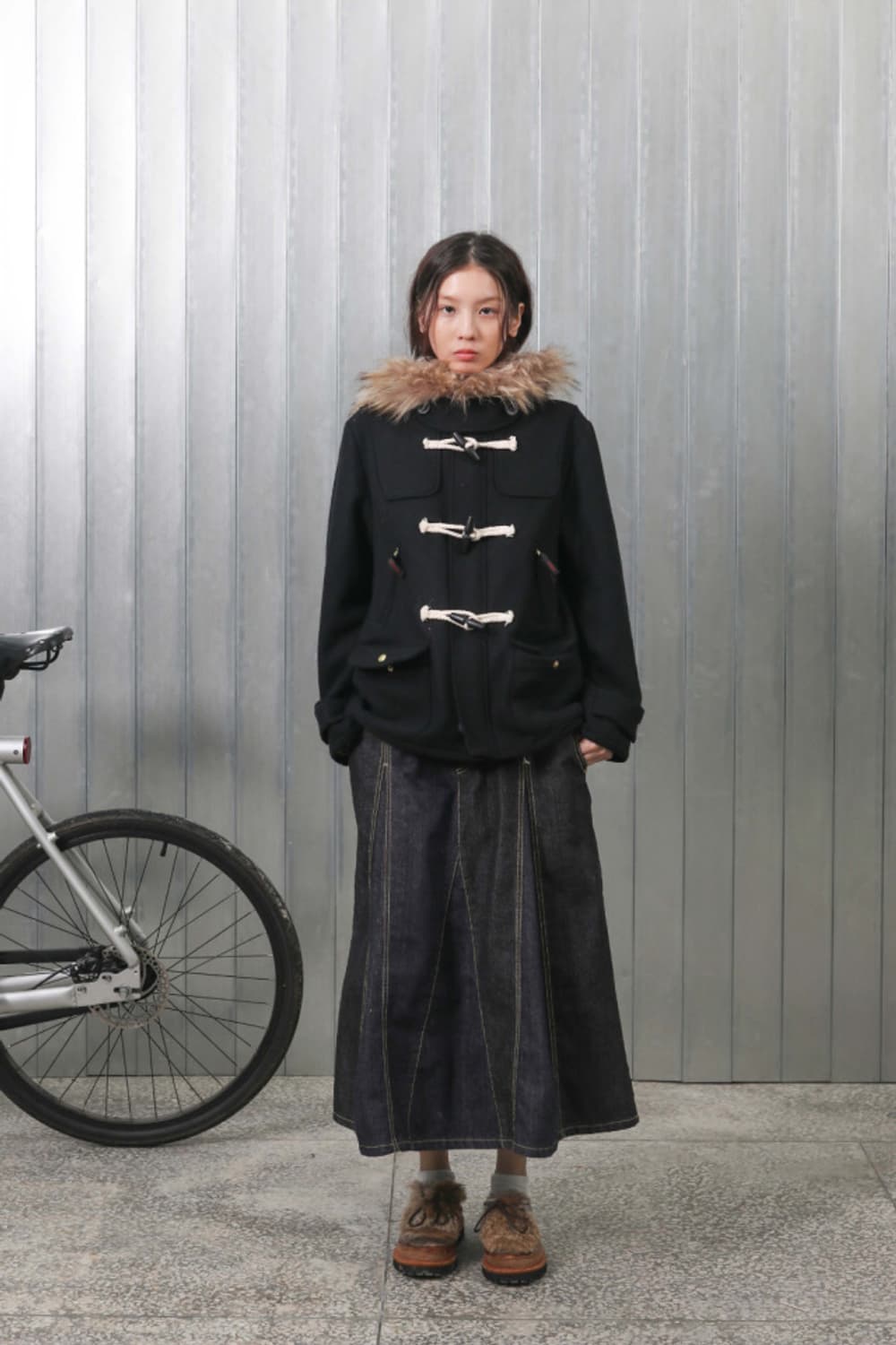 Safarispot 사파리스팟 Two Denim Long Skirts 상품이미지2