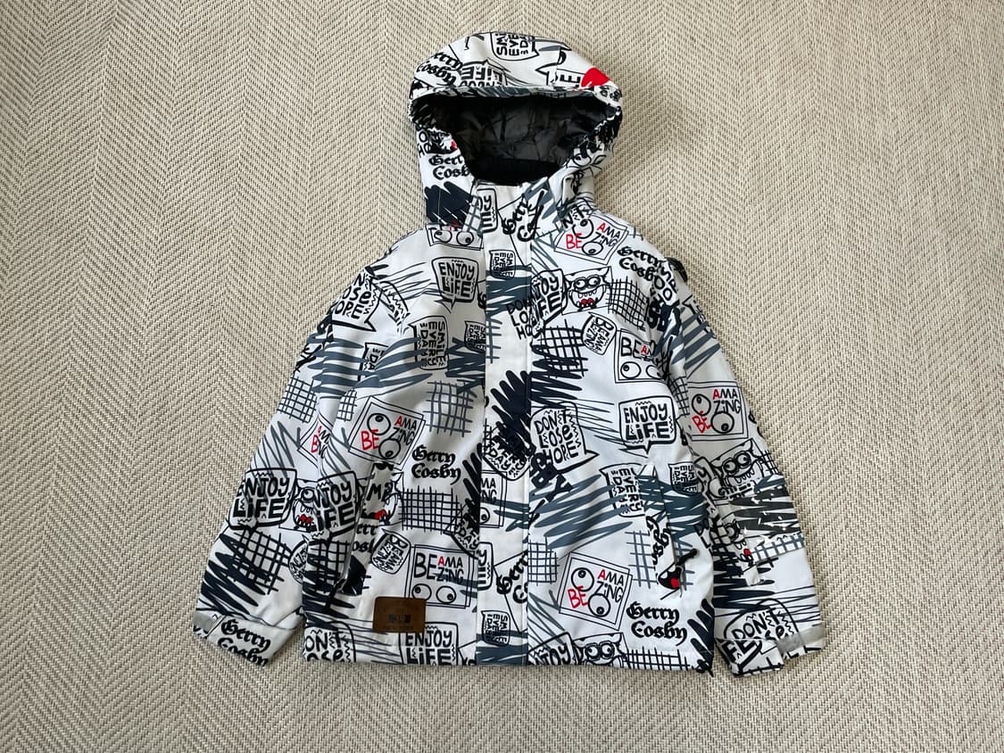 개리코스비 키즈 스노우 그래픽 자켓  J03363 상품이미지1