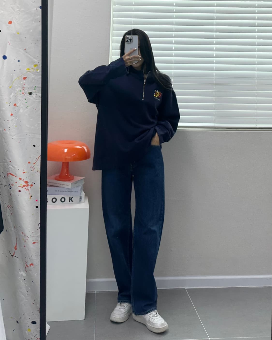 (XL)디즈니 반집업 맨투맨-M1124 상품이미지5