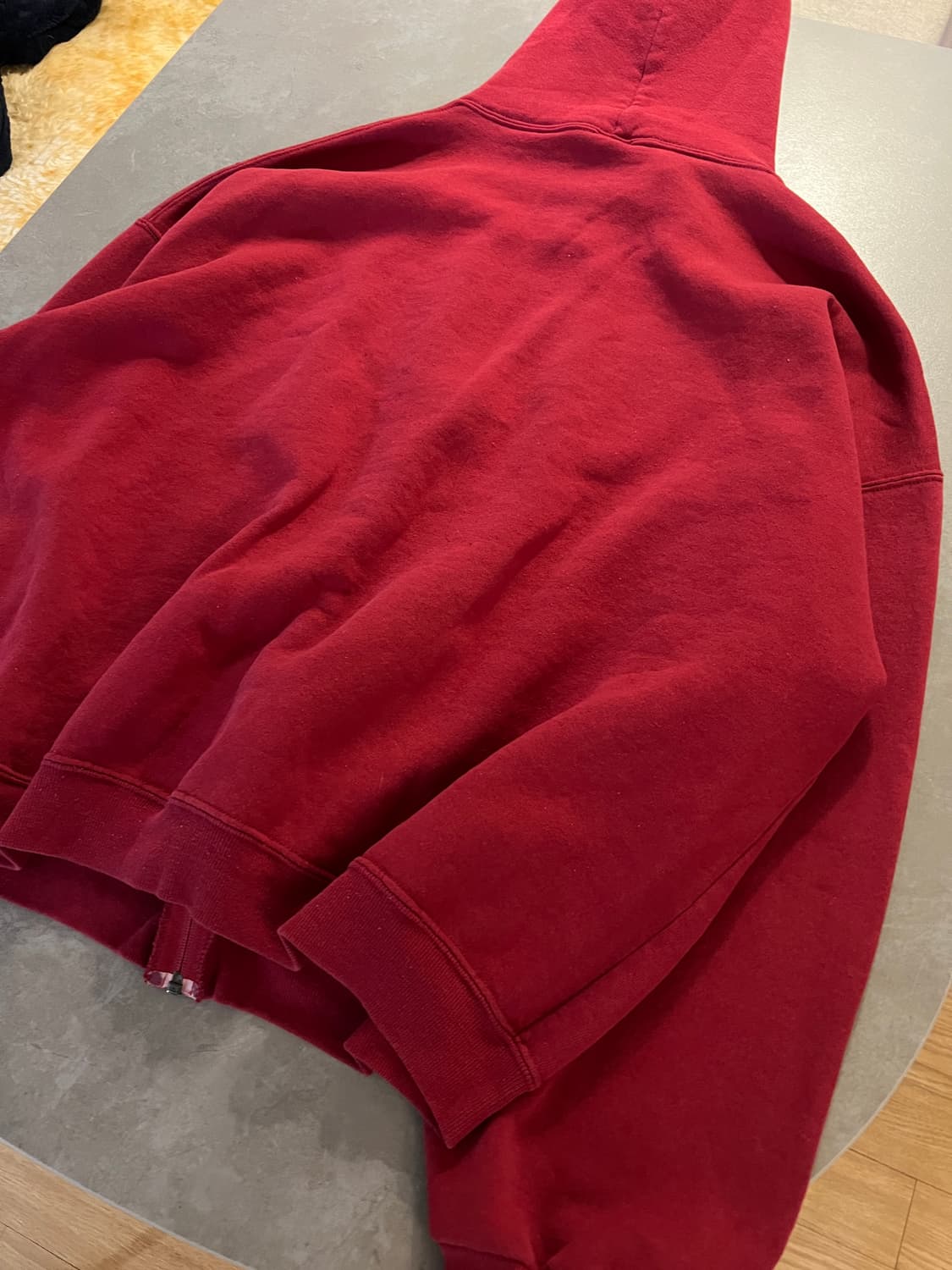 90s 러셀 빈티지 USC 유니버시티 후드집업 XXL 상품이미지5