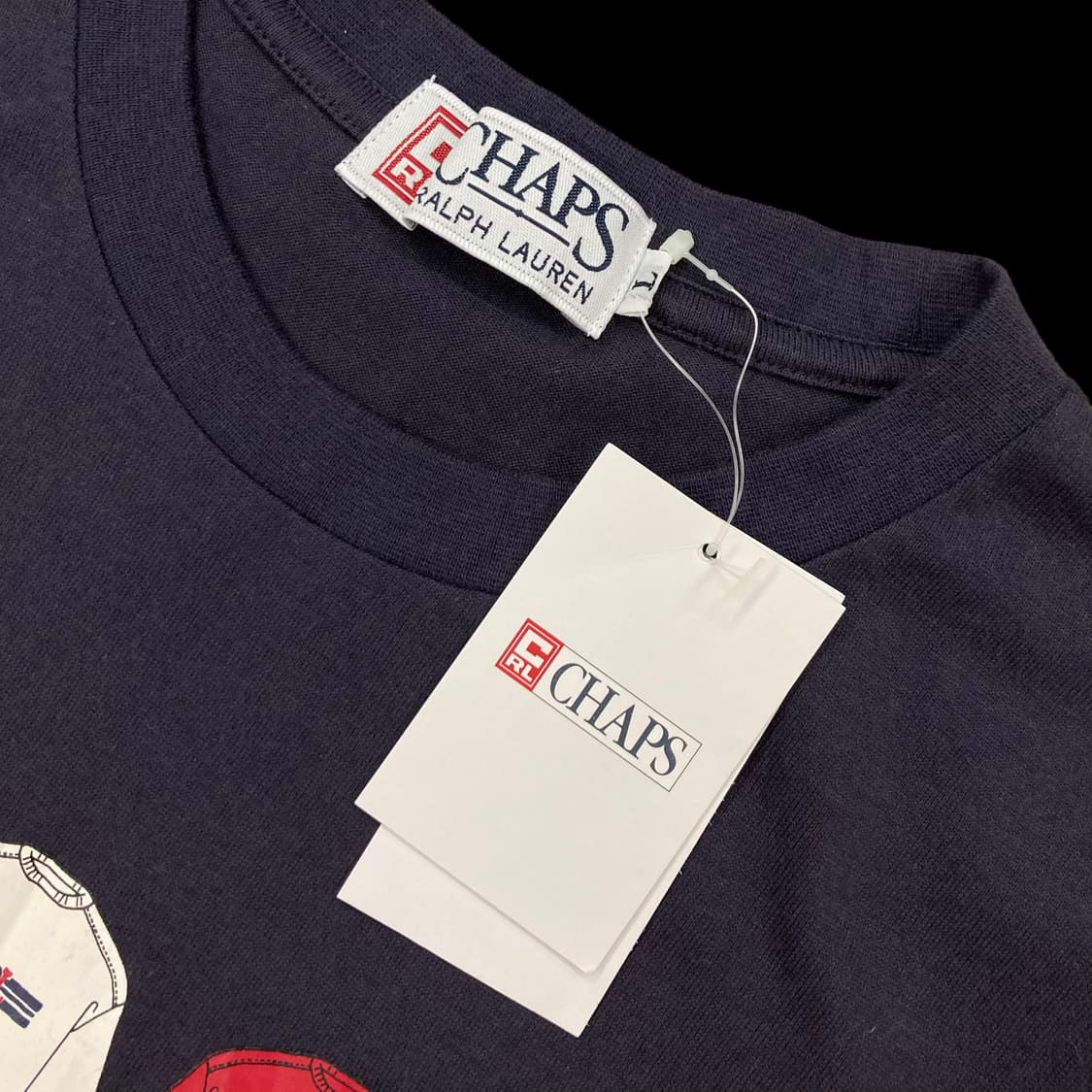 새상품 폴로랄프로렌 챕스 빈티지 프린팅 반팔티 상품이미지3