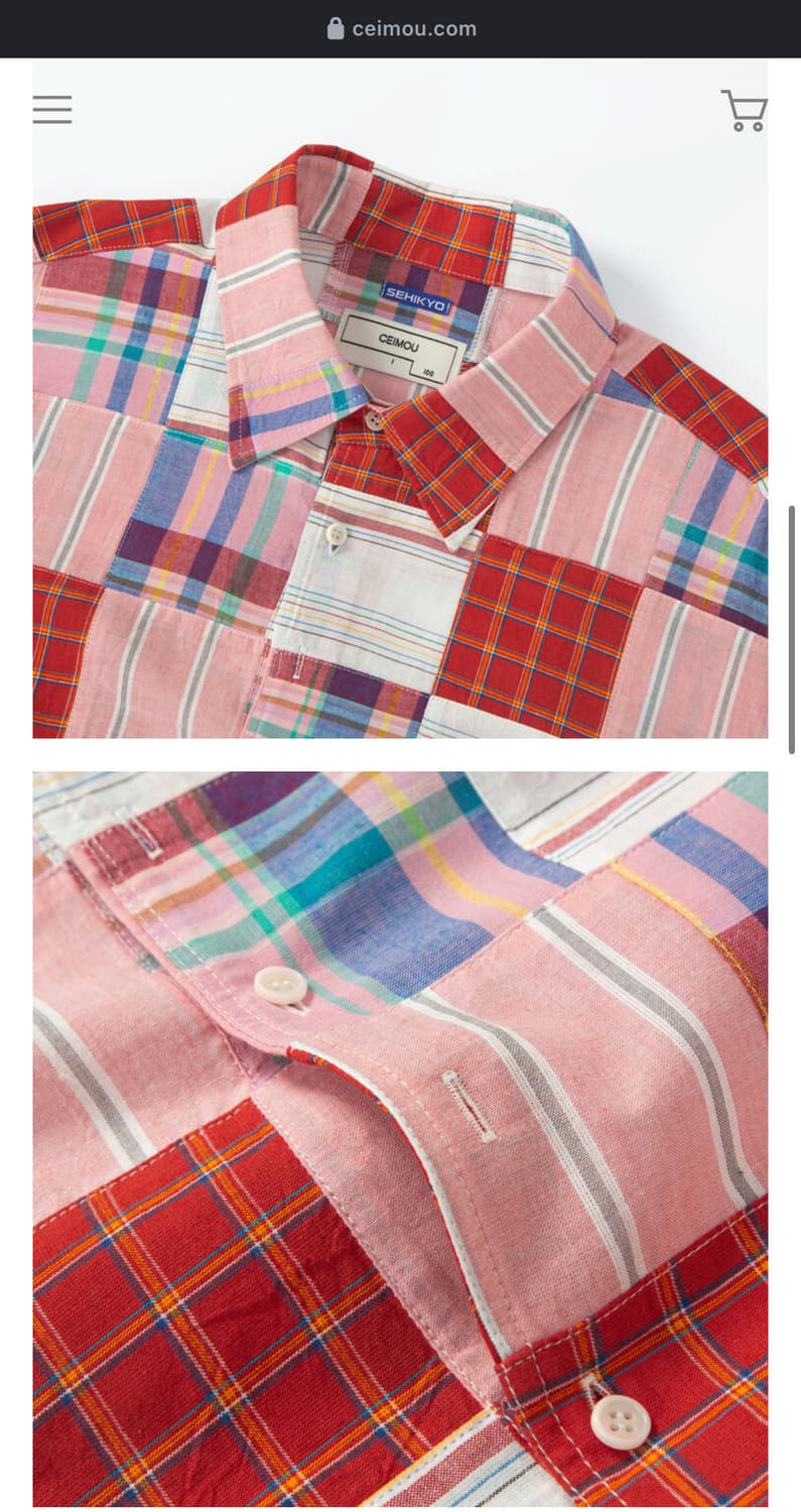Ceimou 040 셔츠 2 사이즈 상품이미지1