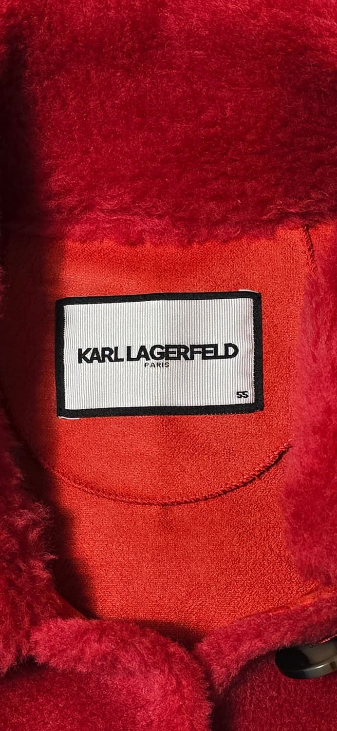 Karl Lagerfeld 뽀글이 숏 코트 55 상품이미지3
