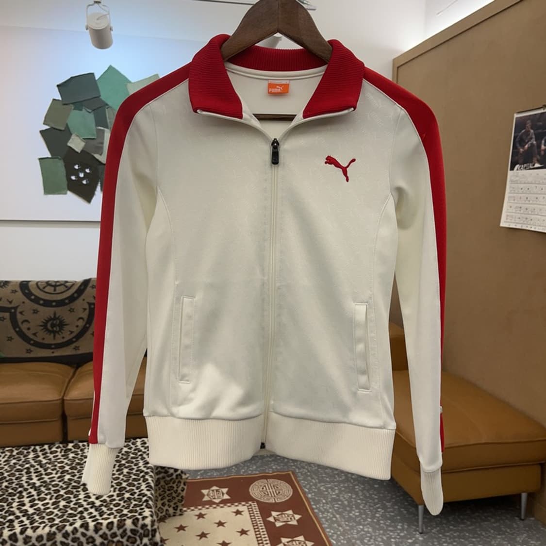 푸마 올드스쿨 Y2K 사이드라인 트랙탑 집업 져지 S C08779 상품이미지3