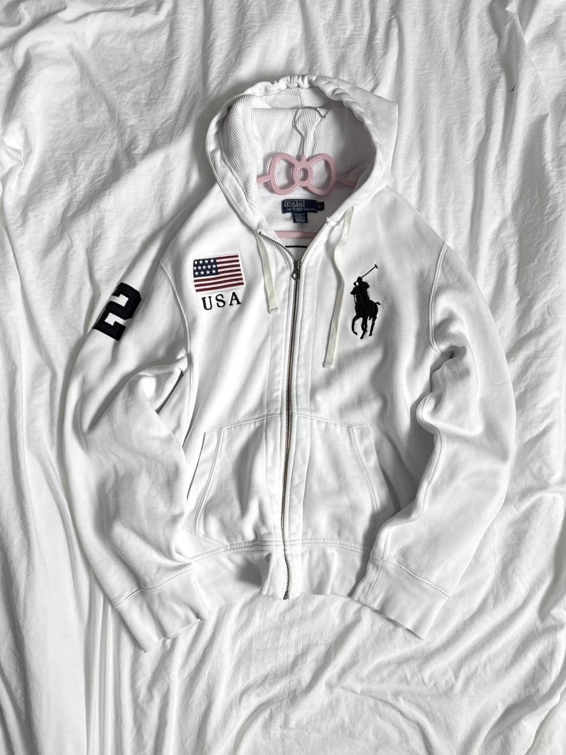 폴로 빅포니 성조기 후드집업  상품이미지3