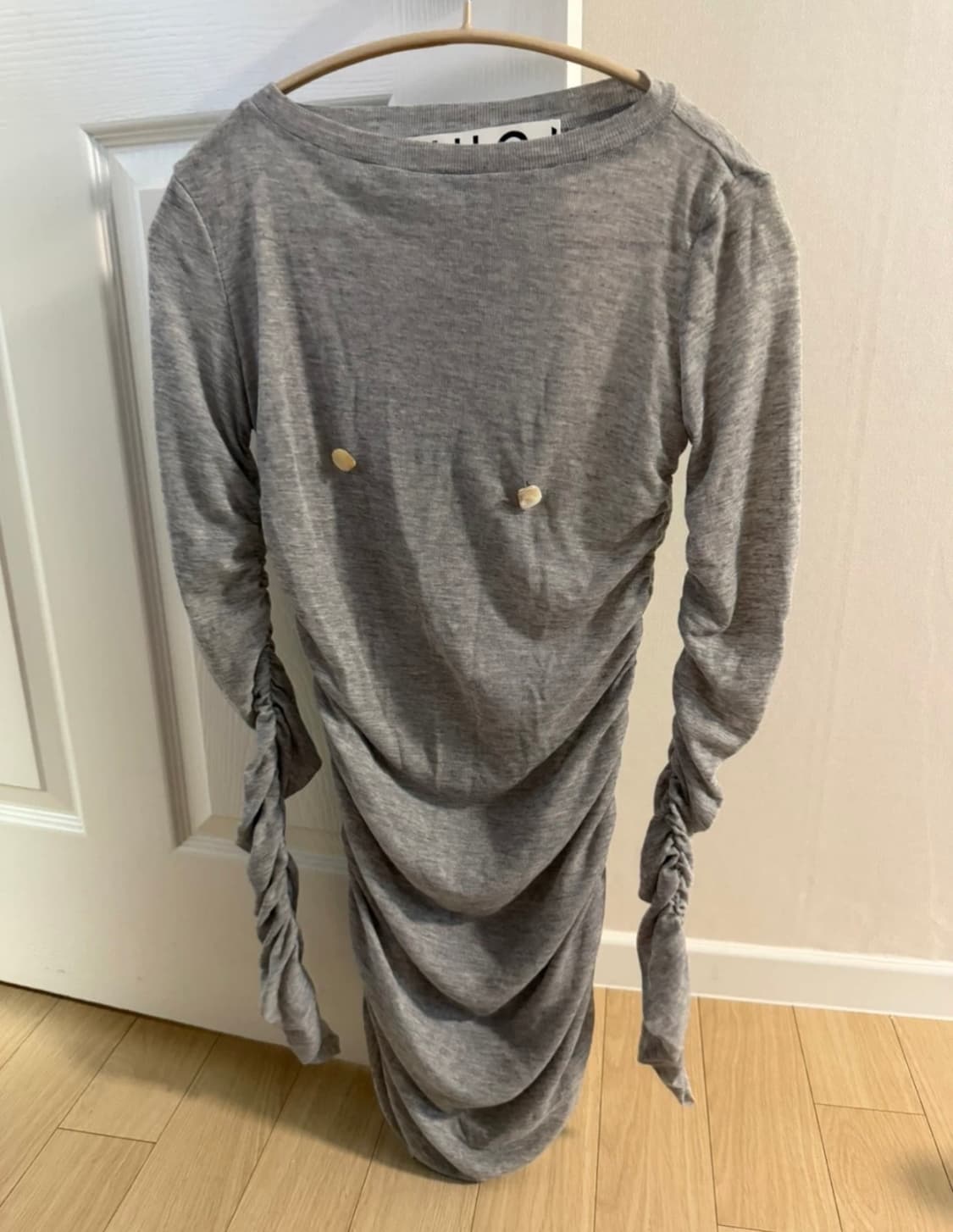 NHOJ 롱 니트 S 새상품 상품이미지3