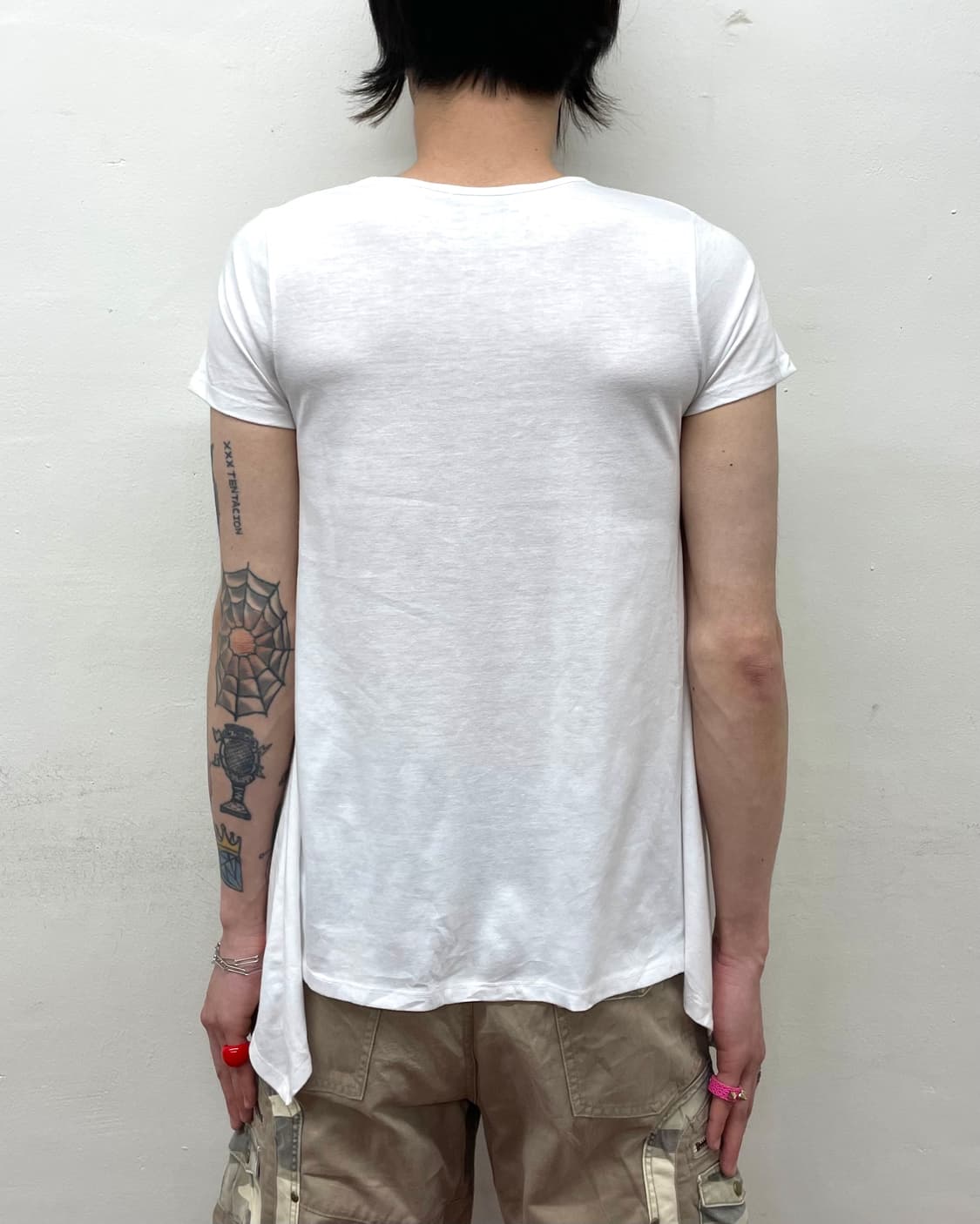 stingray black lettering T-shirt 상품이미지2