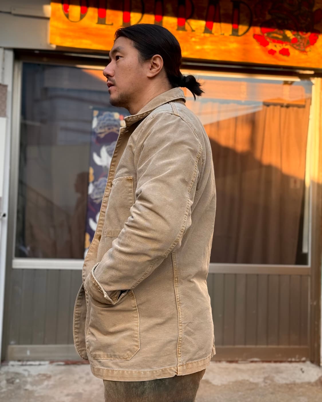 리바이스 가먼트다잉 초어 자켓 L 상품이미지9