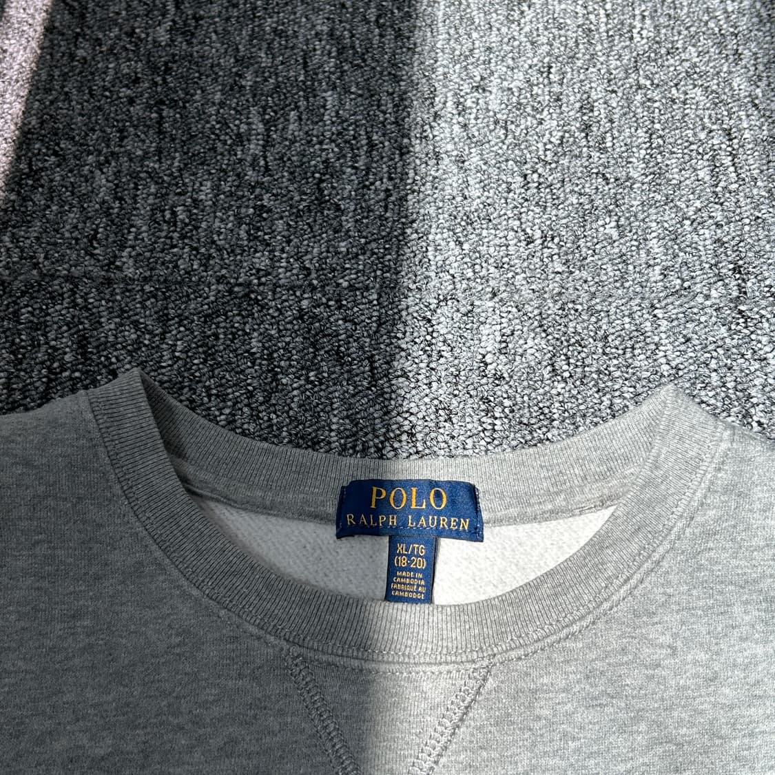 폴로 랄프로렌 그레이 스웻셔츠 맨투맨 상품이미지4