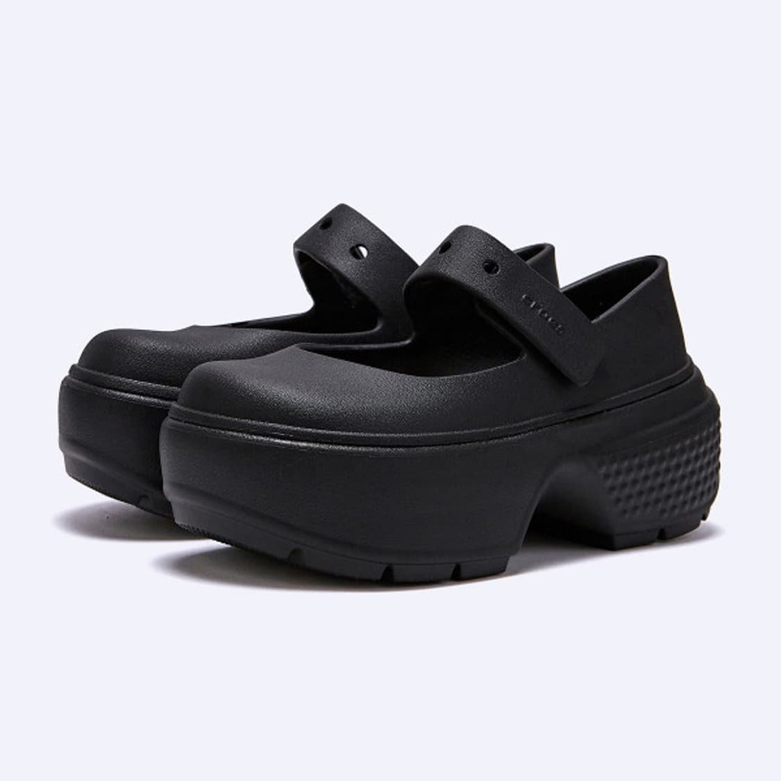 크록스 스톰프 메리제인 블랙 240 상품이미지1