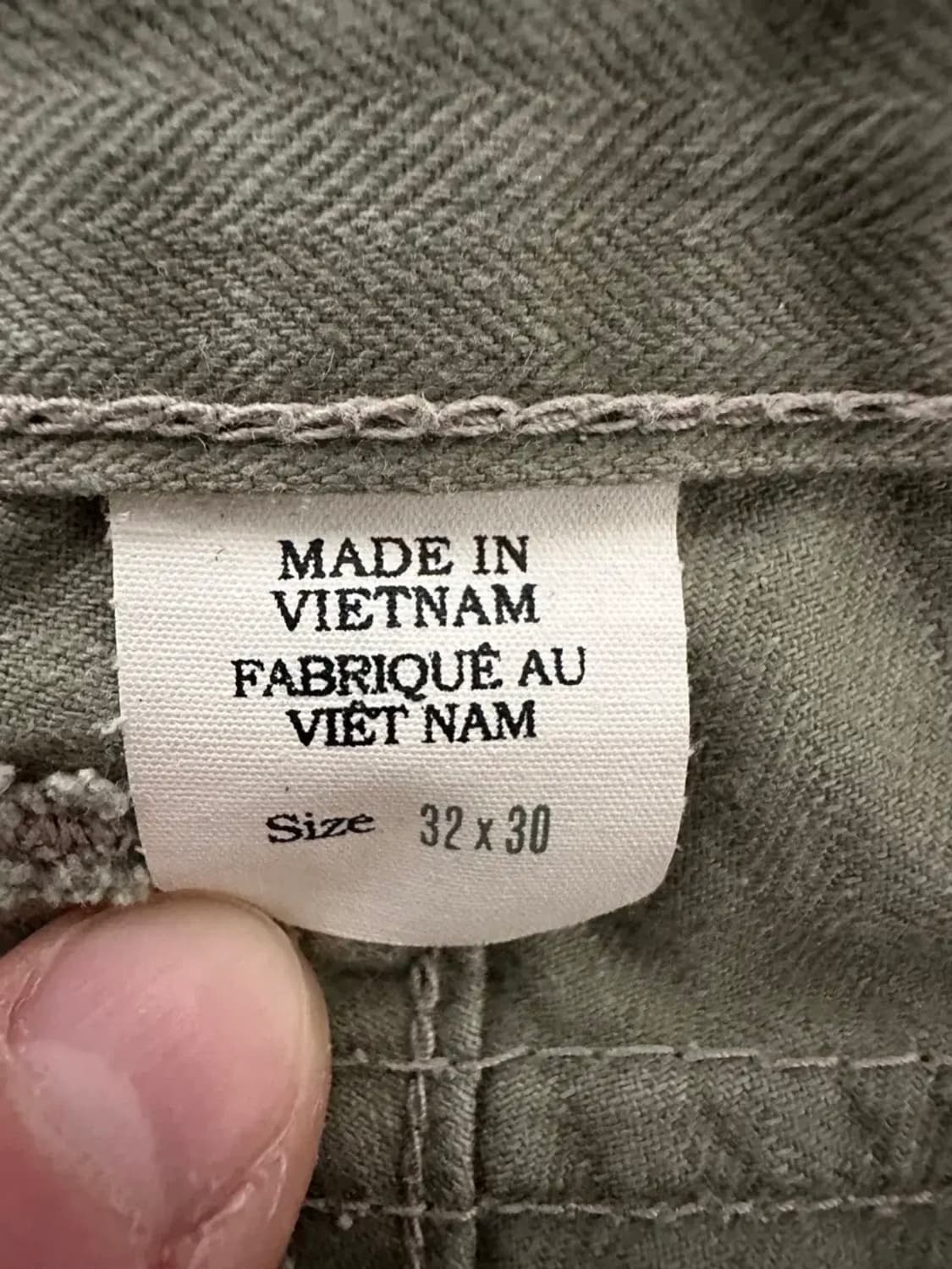 rrl 헤링본 카고 몽키팬츠 32x30 상품이미지3