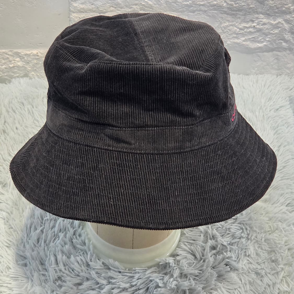 L9-3:카르벤 코듀로이 버킷햇 블랙 57~59cm CARVEN Cord 상품이미지1