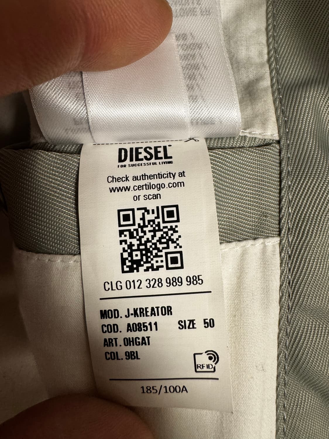 DIESEL 디젤 J-크리에이터 자켓 50 팝니다 상품이미지4