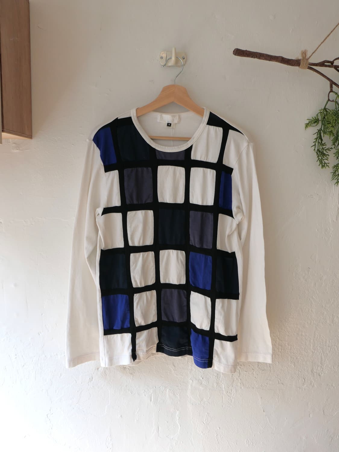 꼼데가르송 간류 패치워크 롱슬리브 상품이미지1