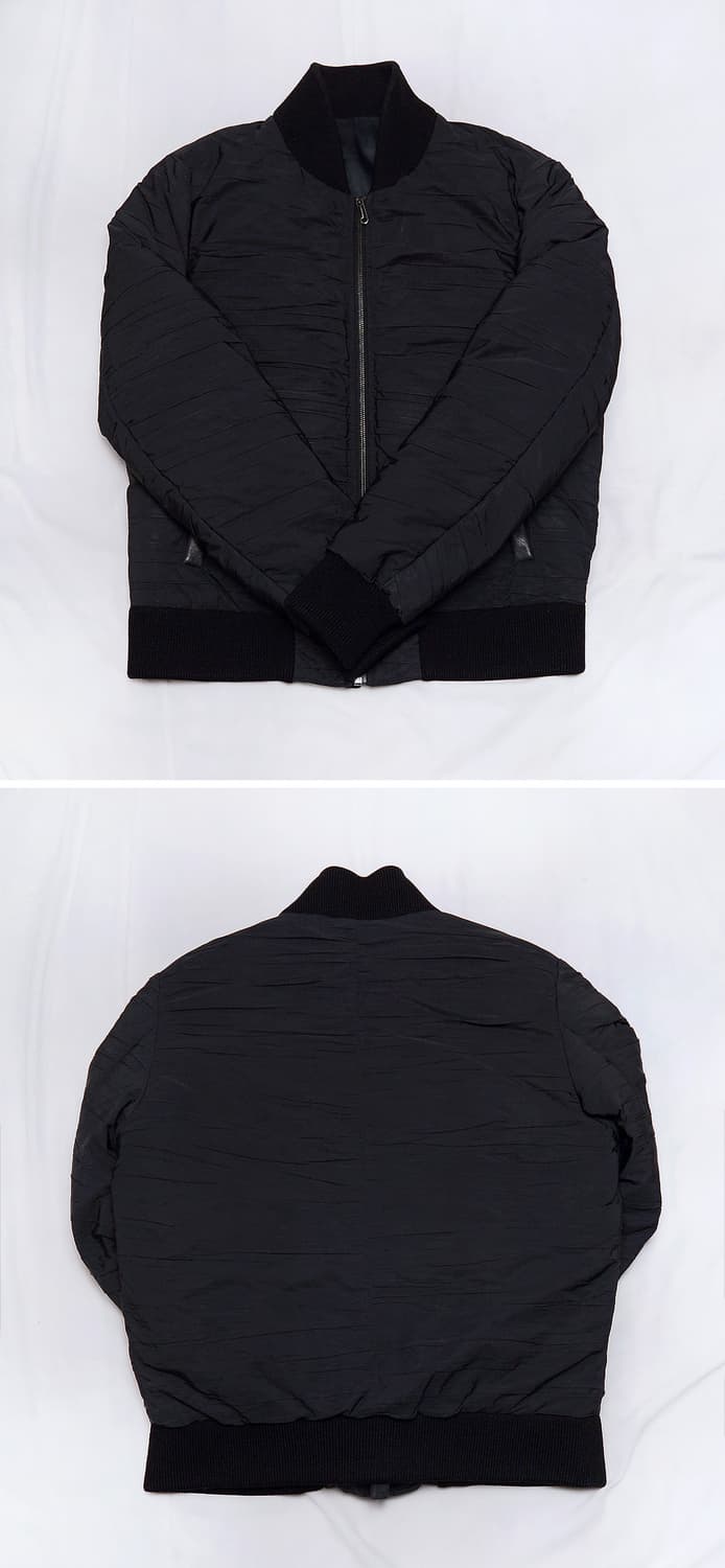 빅터앤롤프 셔링 봄버 구스다운 숏패딩 자켓 (48 / 95-100) 상품이미지3