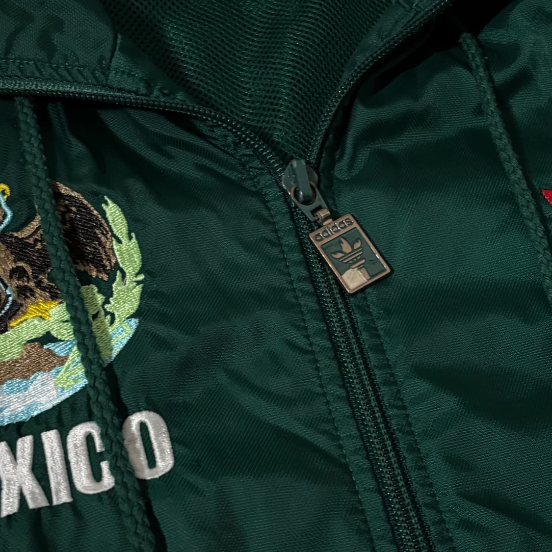 아디다스 멕시코 그린 파이어버드 바람막이 상품이미지4