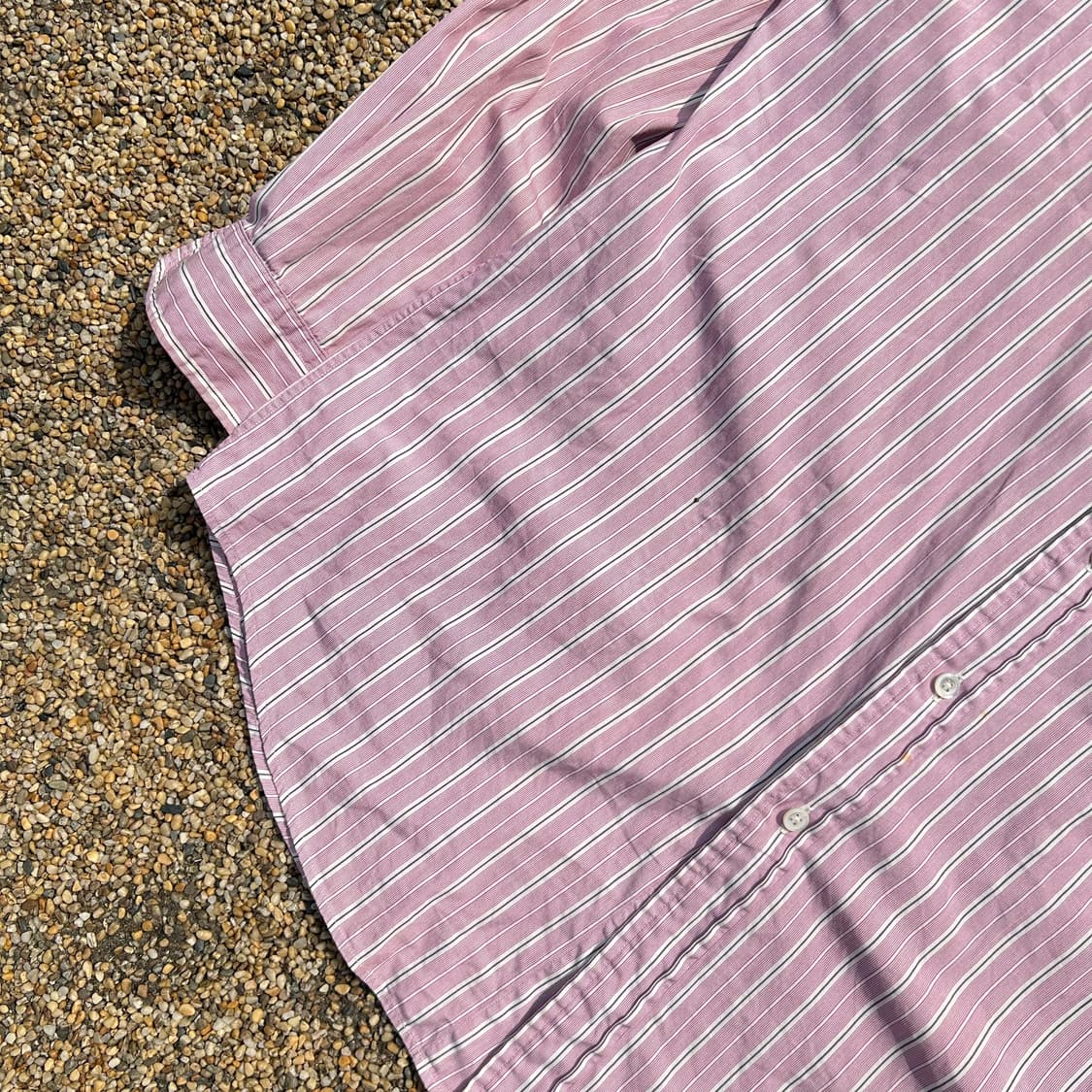 폴로 (POLO RalphLauren)핑크 스트라이프 셔츠 상품이미지3