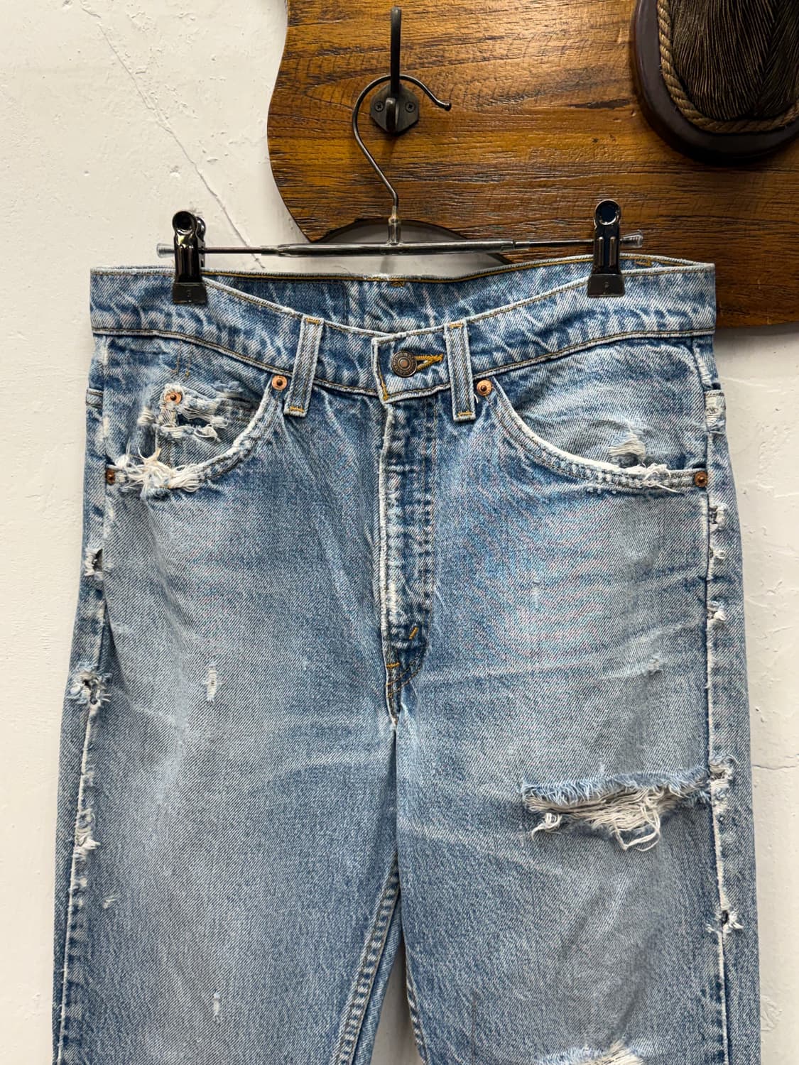 90s USA Levi's 517 Orange Tab Bootcut De 상품이미지6