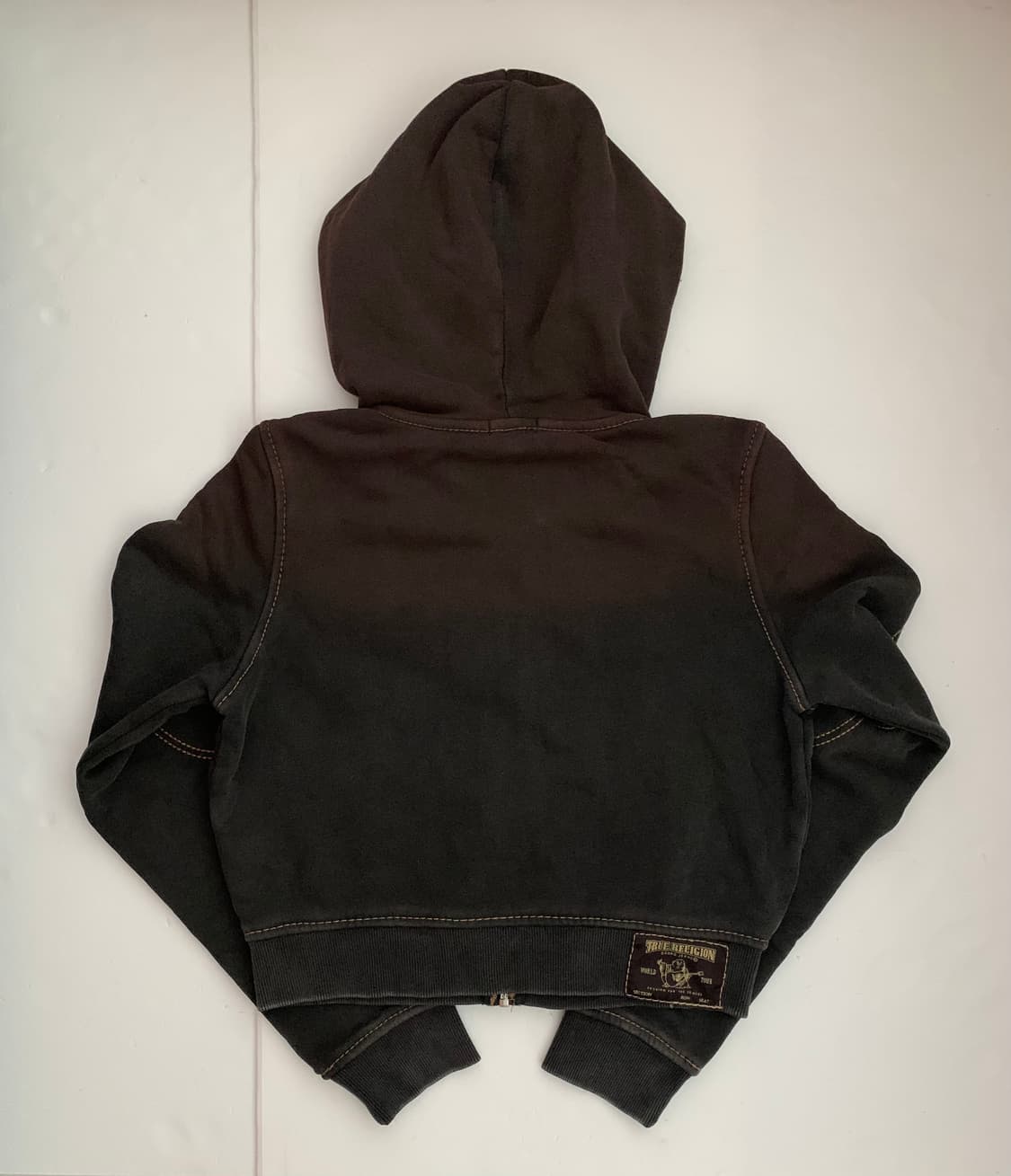 [새제품] 트루 릴리젼 워시드 후드집업 상품이미지6