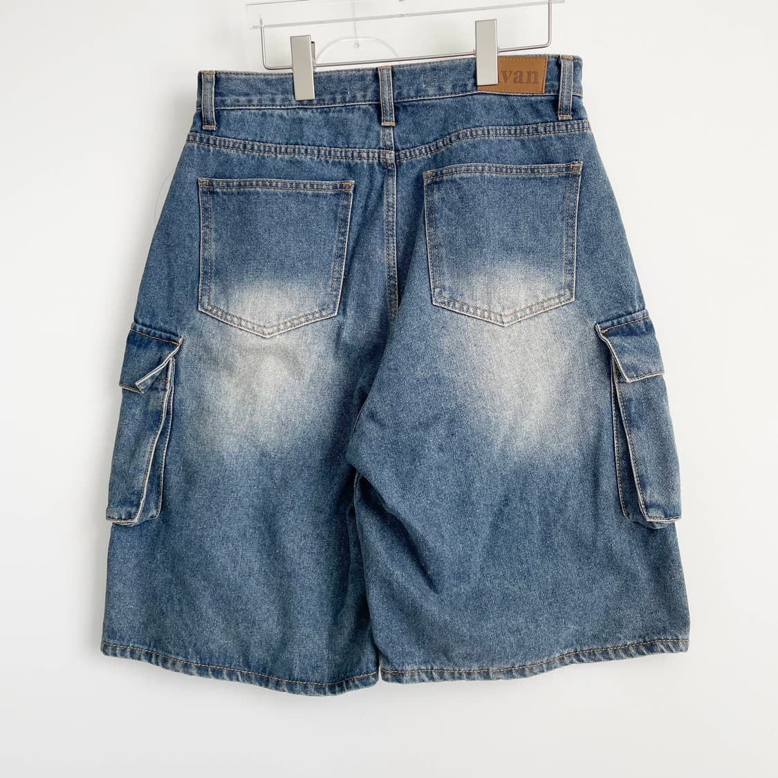 D1 어반드레스 청 카고 반바지 쇼츠 데님 팬츠 31사이즈 상품이미지3