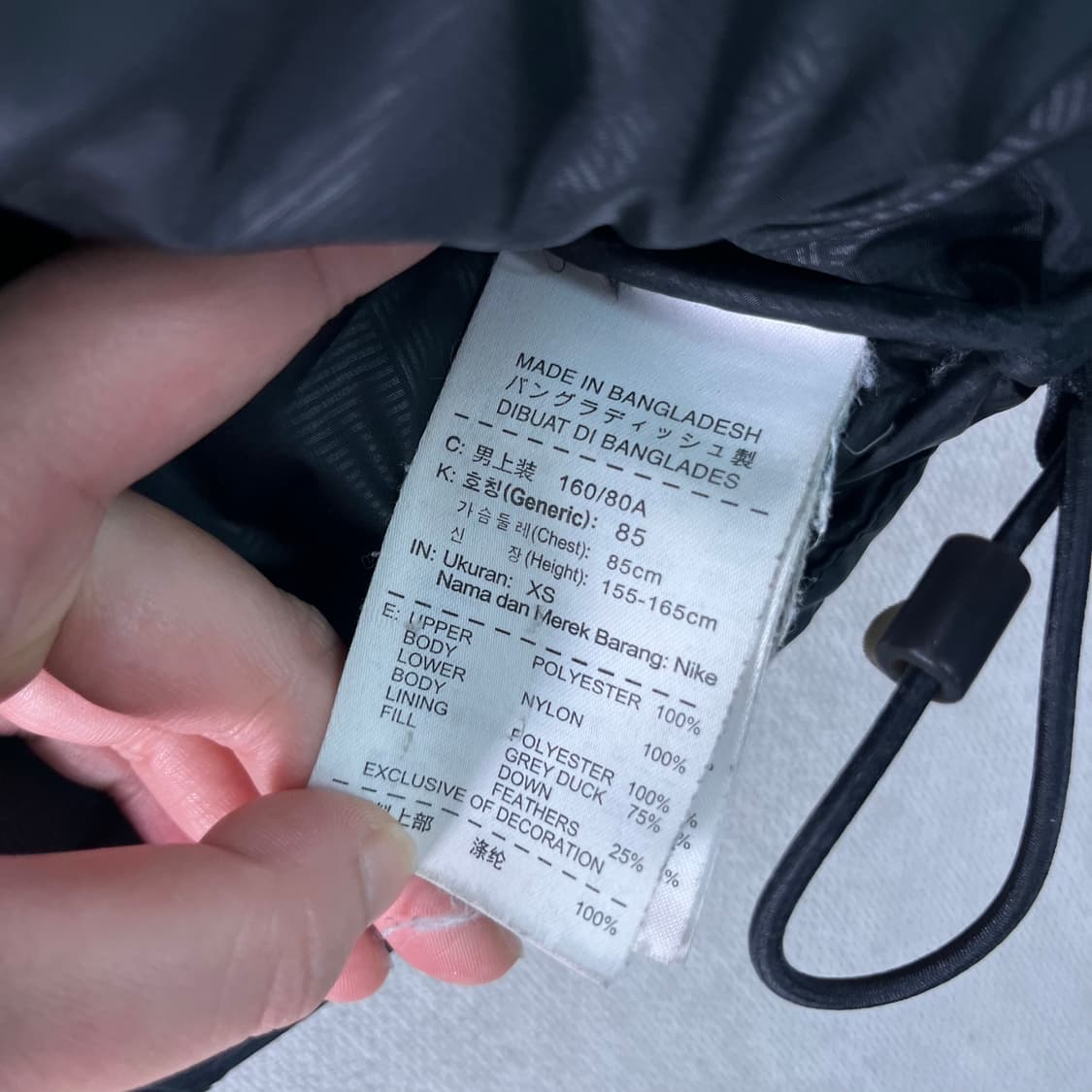 95 나이키 유벤투스 구스다운 패딩 상품이미지8