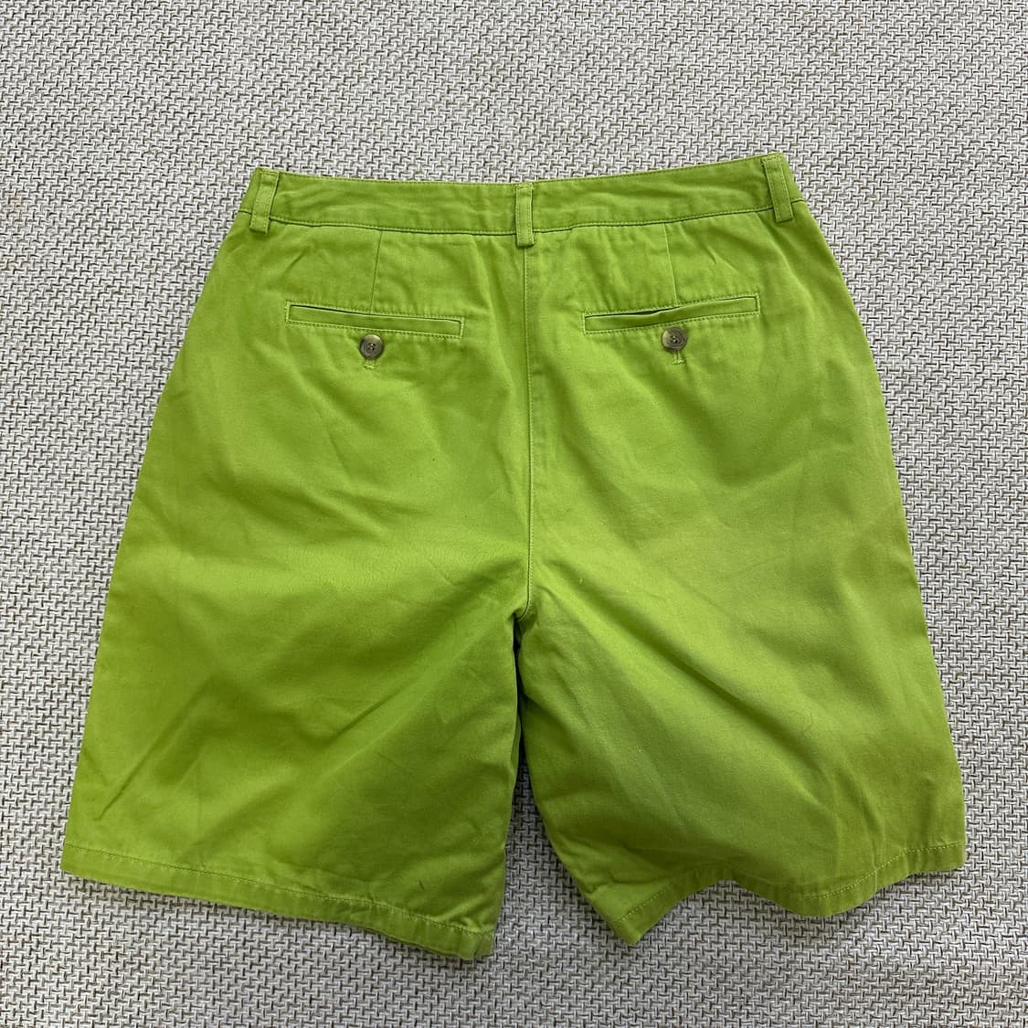 67-92 빈폴 그린 여성용 핀턱 반바지 0409D 상품이미지3