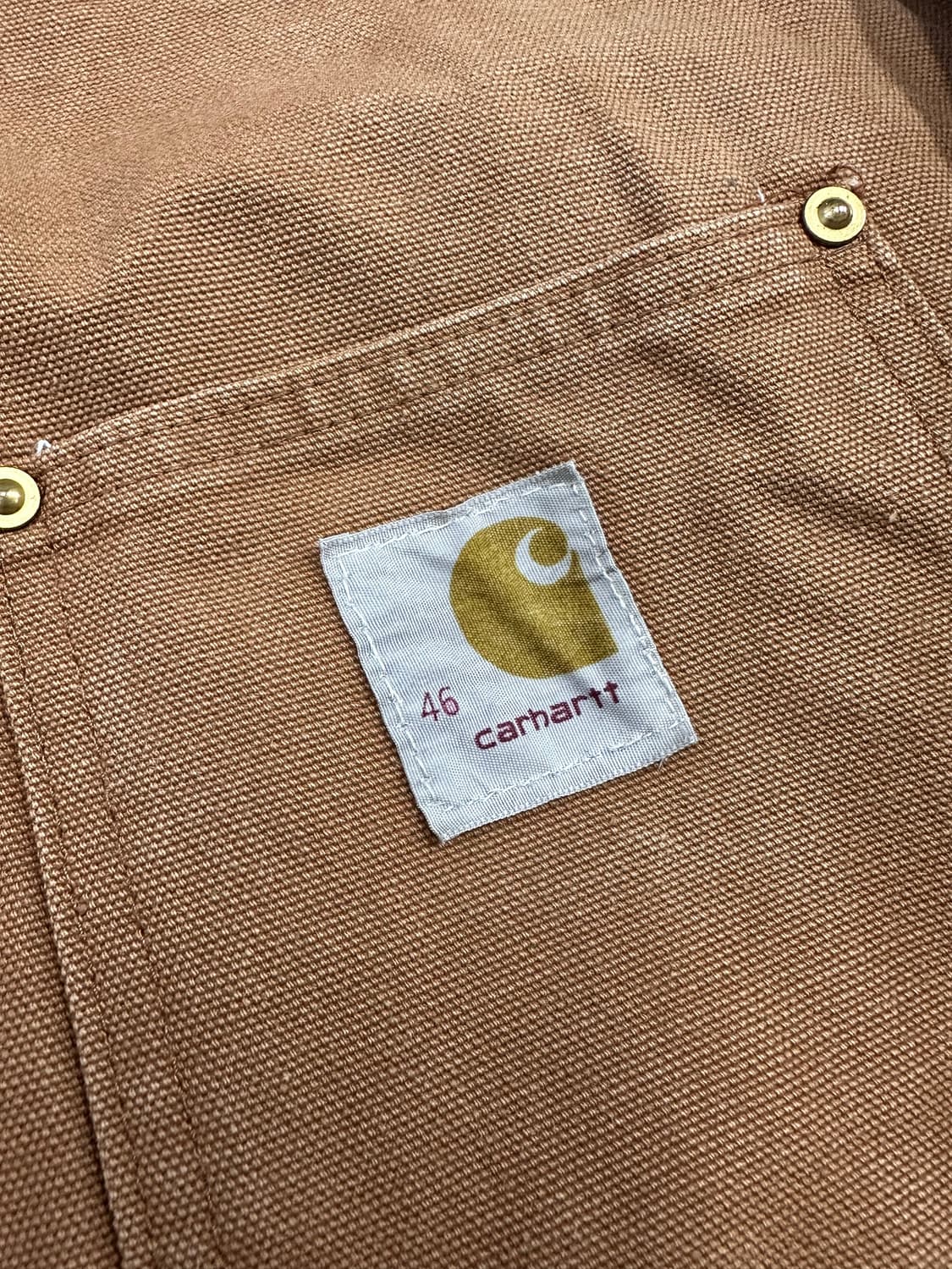 (46)70-80s 칼하트 USA 덕 초어 자켓 브라운 상품이미지4