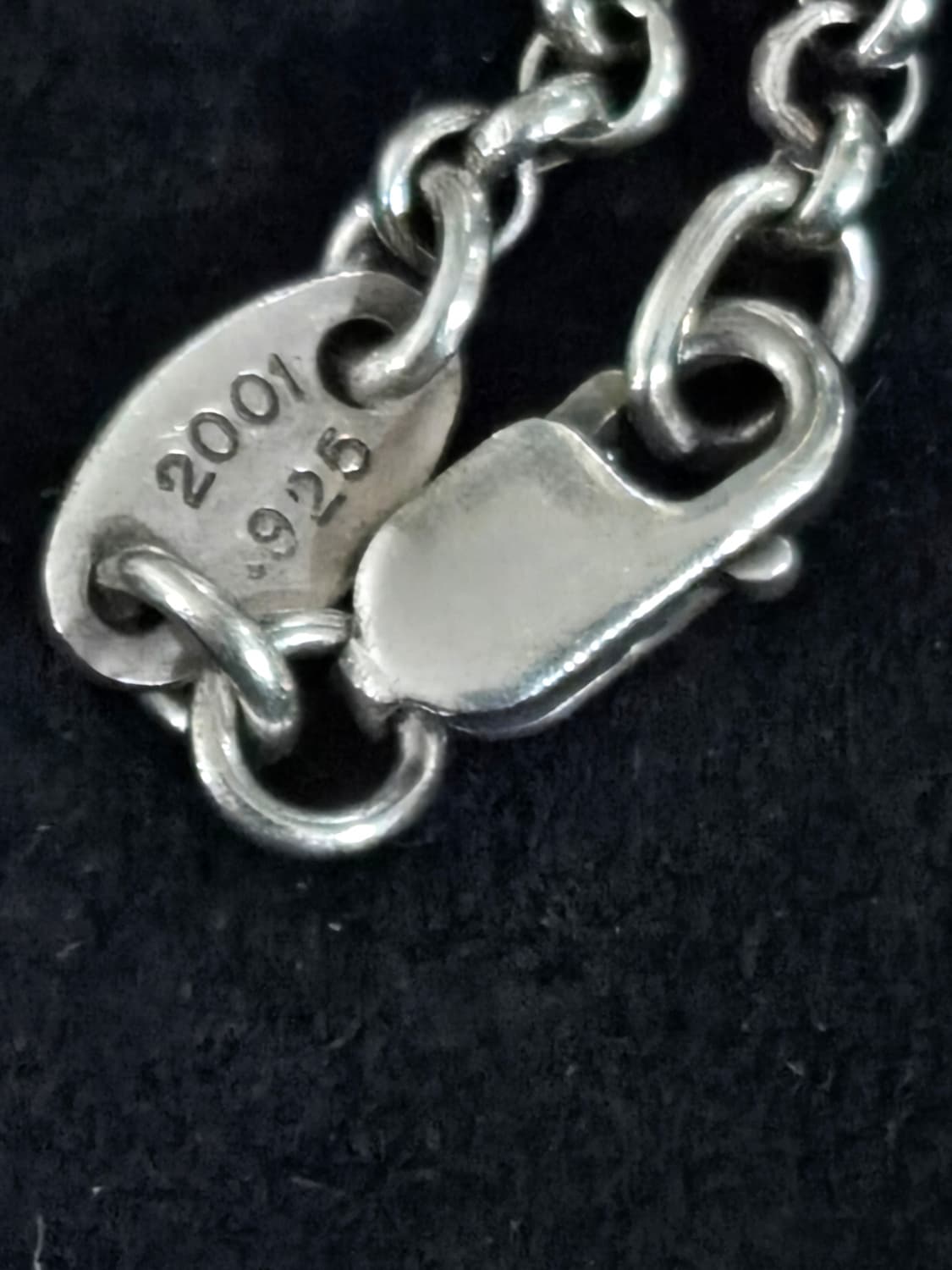 크롬하츠 오발 펜던트&롤체인20인치 정품 상품이미지8